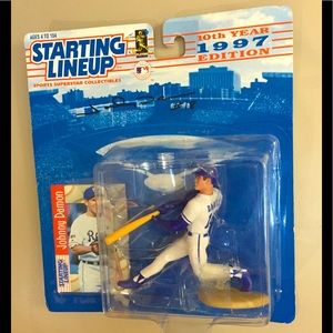 Johnny Damon Royals Action Figure and Card